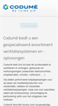 Mobile Screenshot of codume.eu