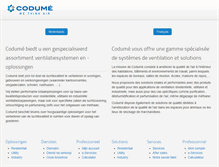 Tablet Screenshot of codume.eu